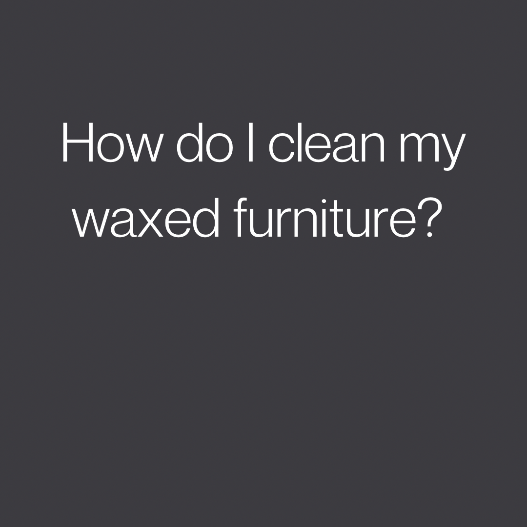 How do I take care of my solid wood furniture?