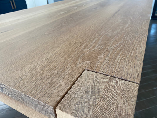 Exposed leg Parsons Table