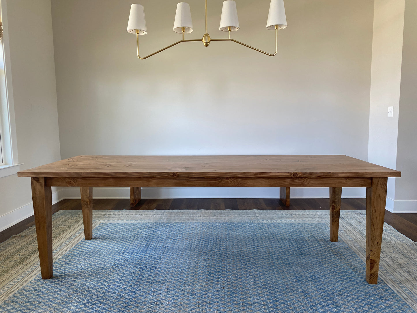 Tapered Leg Table {Soft Wood}