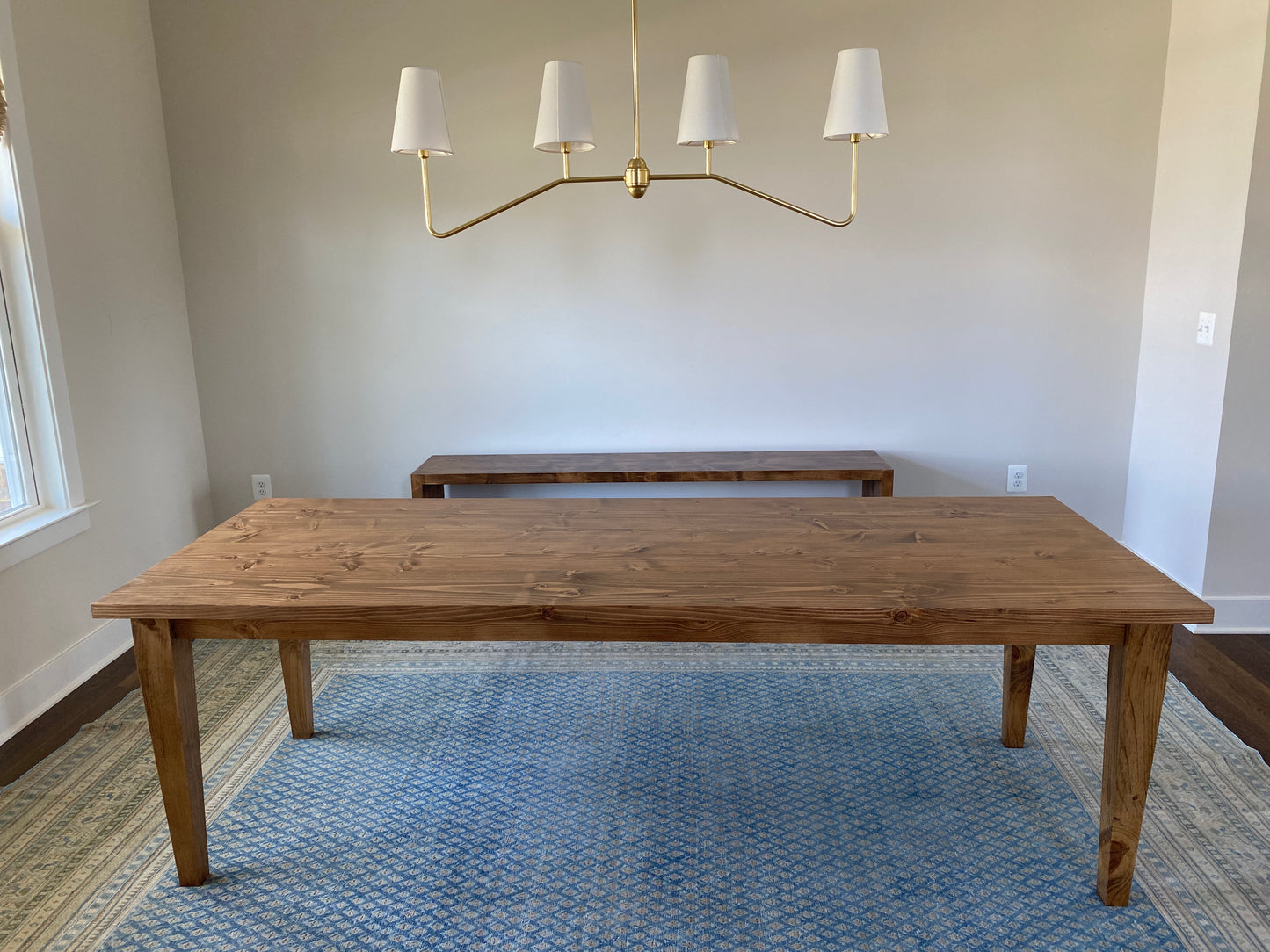 Tapered Leg Table {Soft Wood}