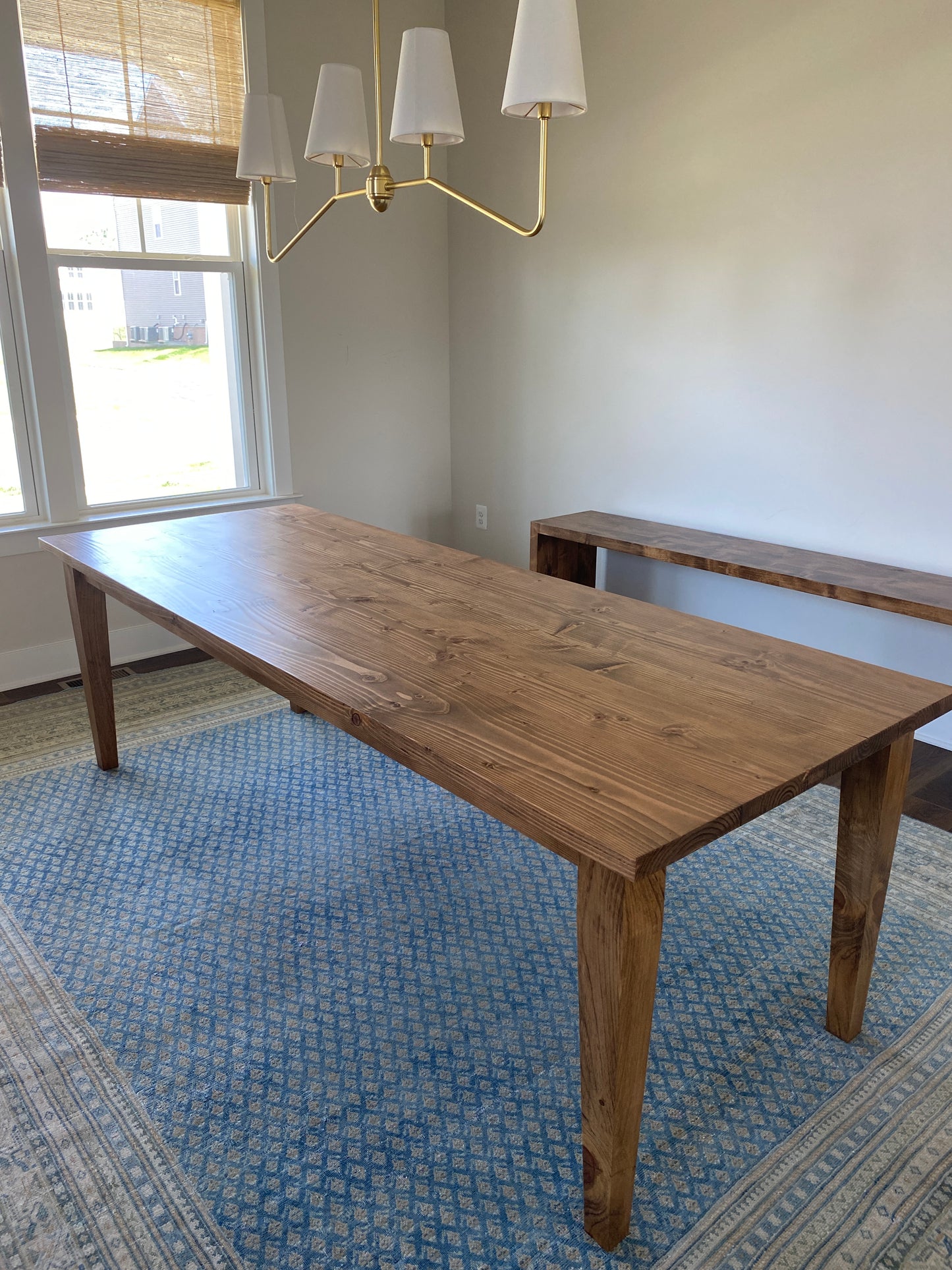 Tapered Leg Table {Soft Wood}