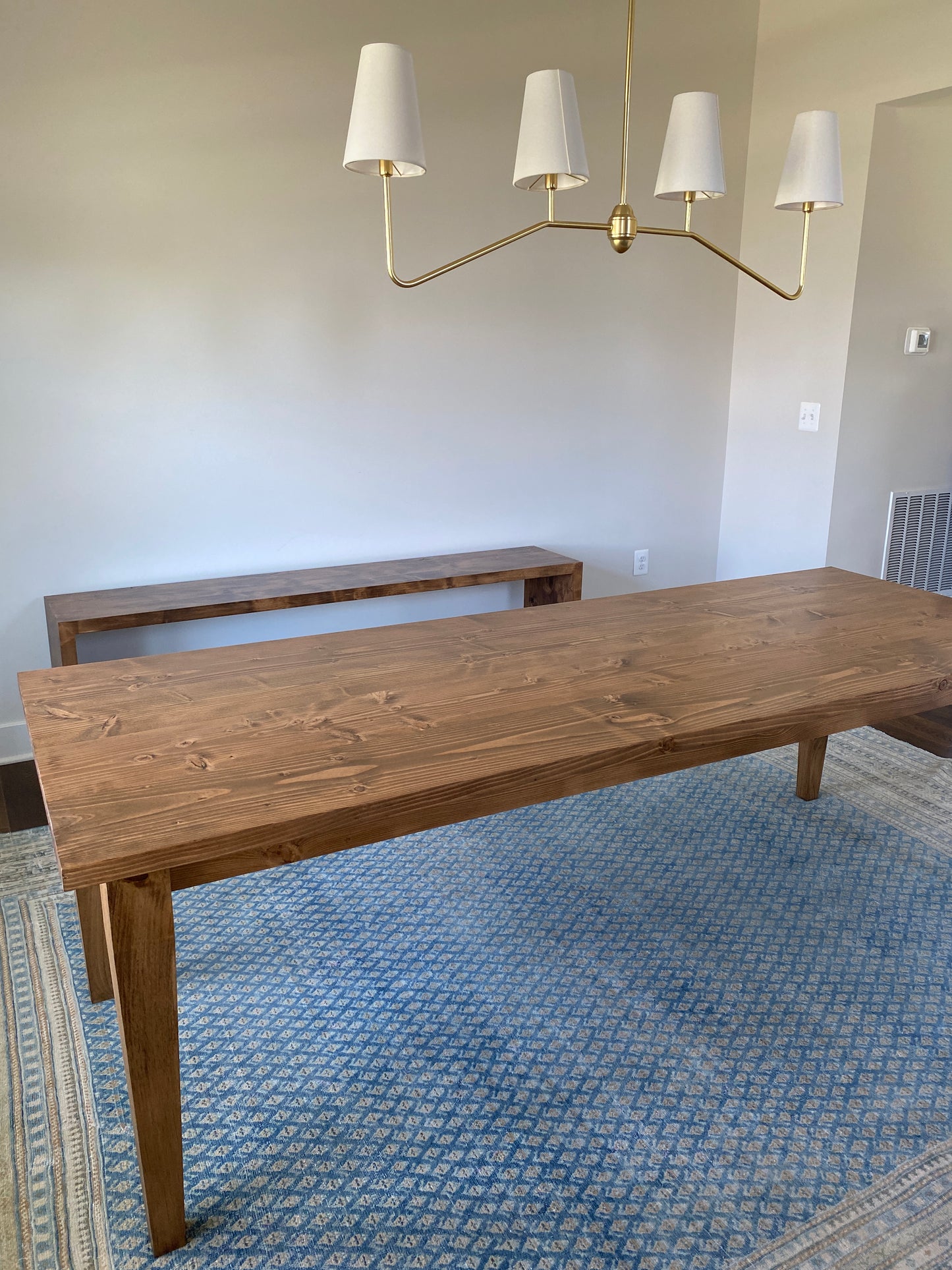 Tapered Leg Table {Soft Wood}