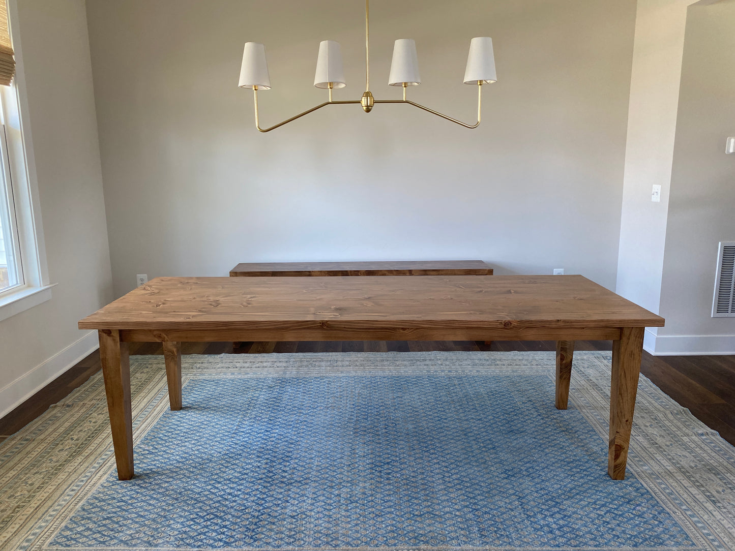 Tapered Leg Table {Soft Wood}