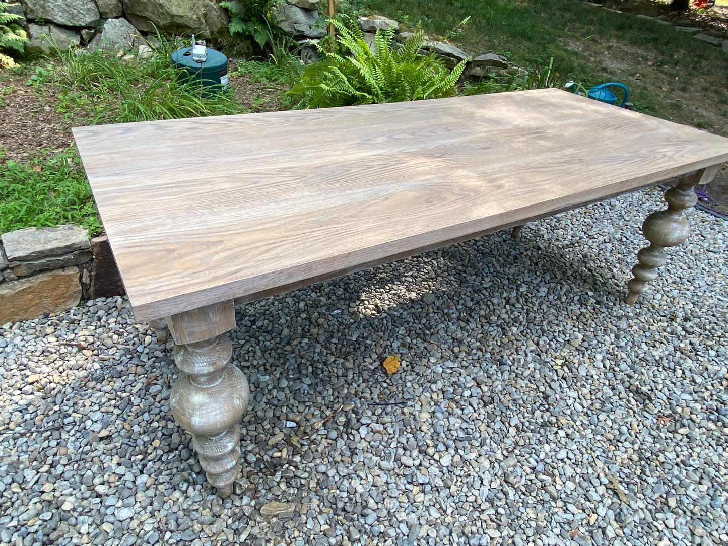 Stonetown Turned Leg Table