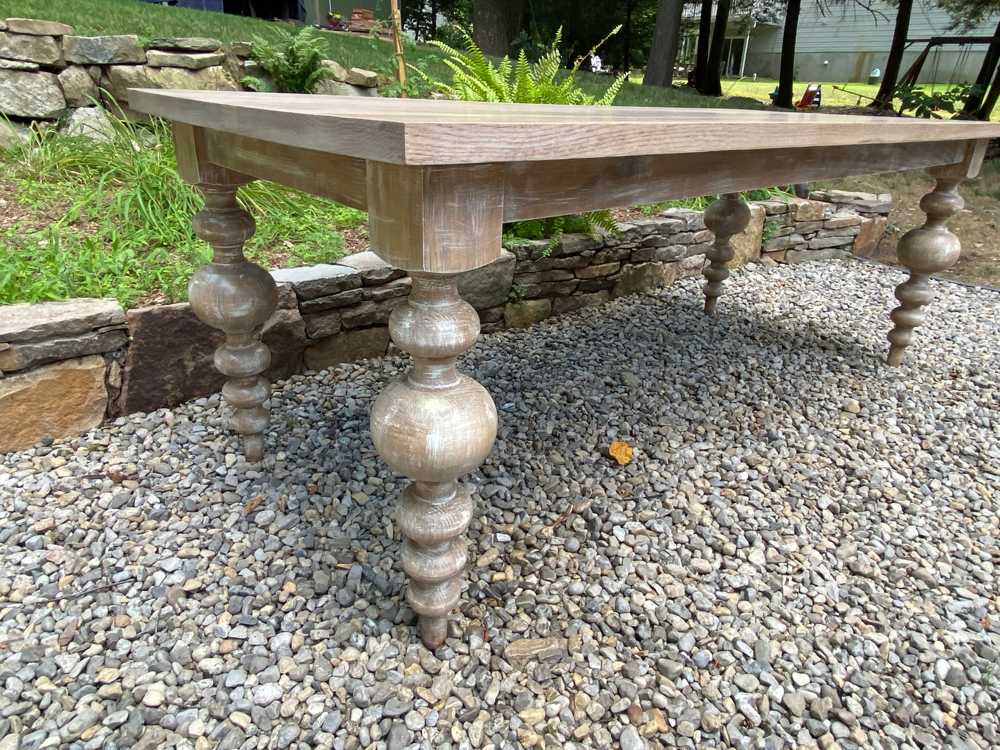Stonetown Turned Leg Table