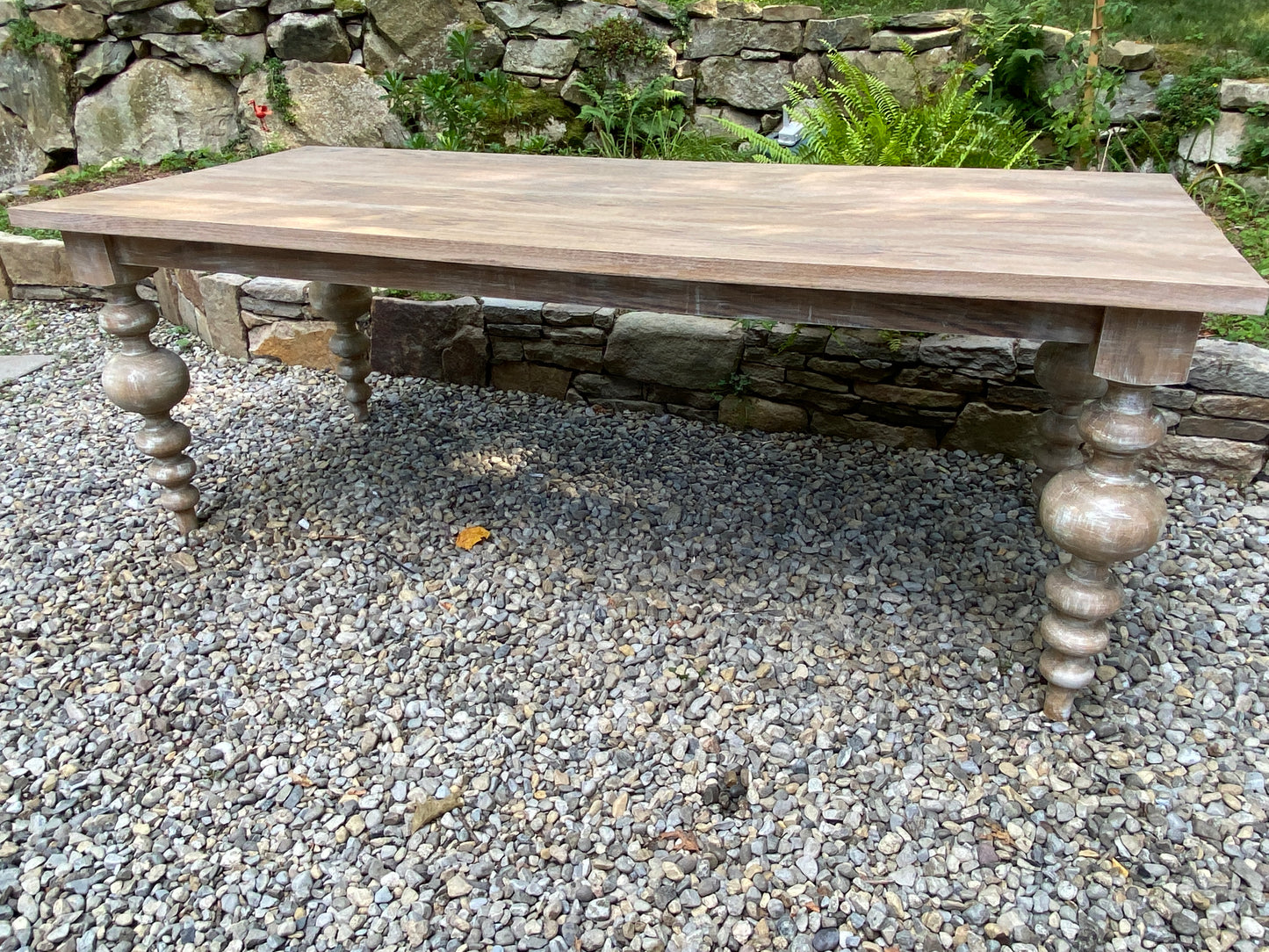 Stonetown Turned Leg Table