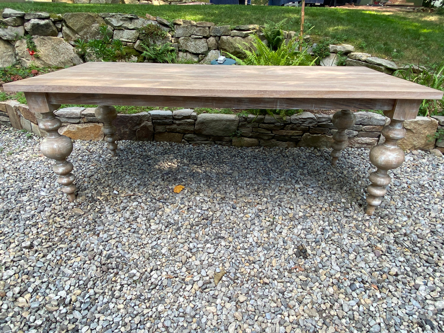 Stonetown Turned Leg Table