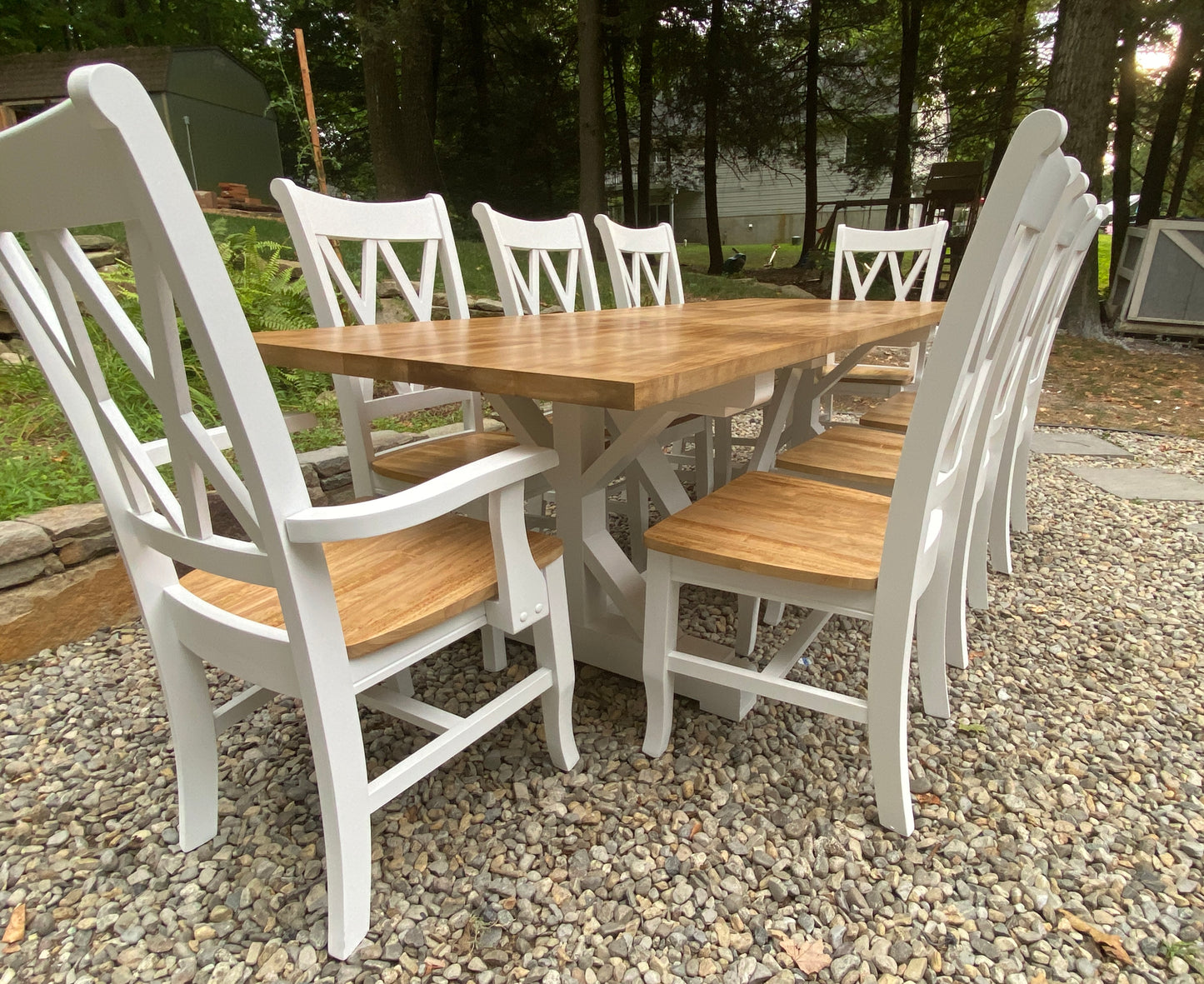 Trenton X Base Trestle EXTENSION Table