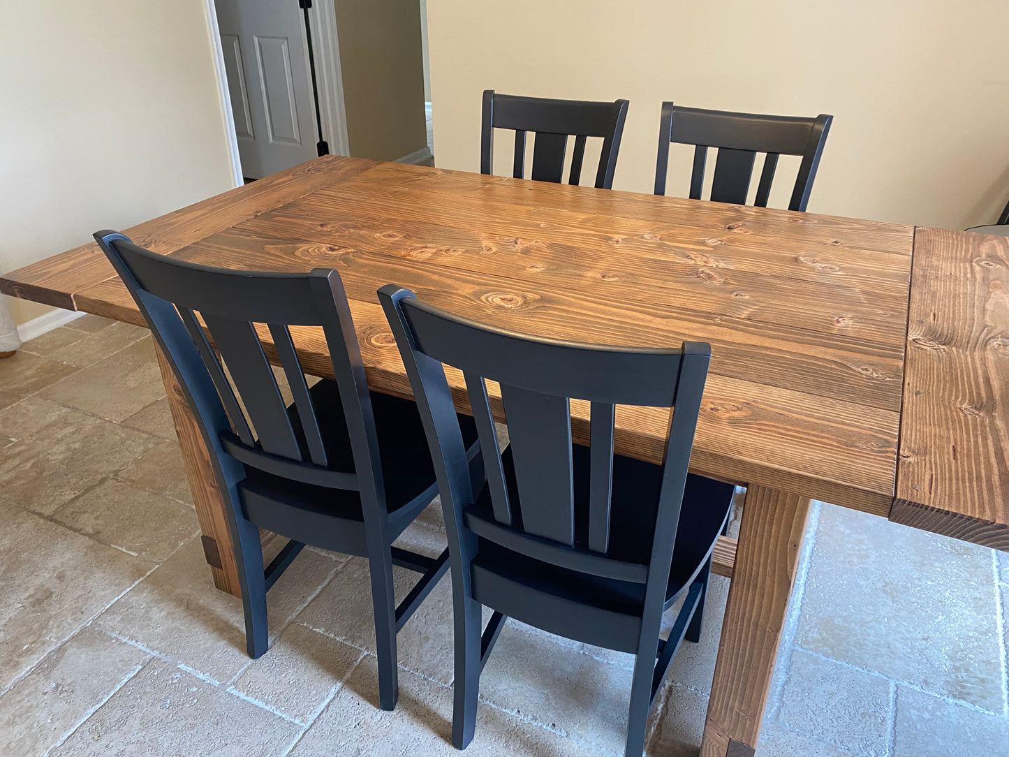 H Frame Trestle Table {Soft Wood}