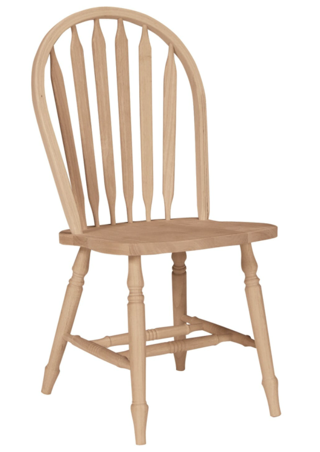 Arrowback Windsor with Turned Legs