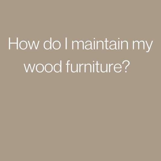 Do’s and Don’ts for your wood furniture
