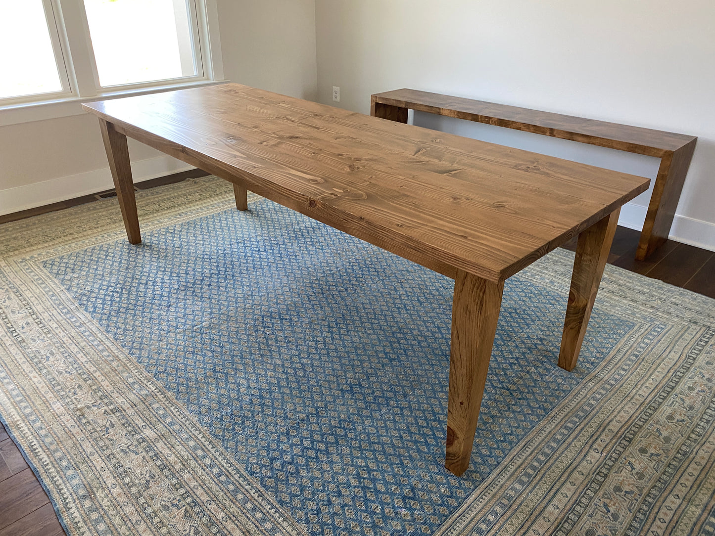 Tapered Leg Table {Soft Wood}
