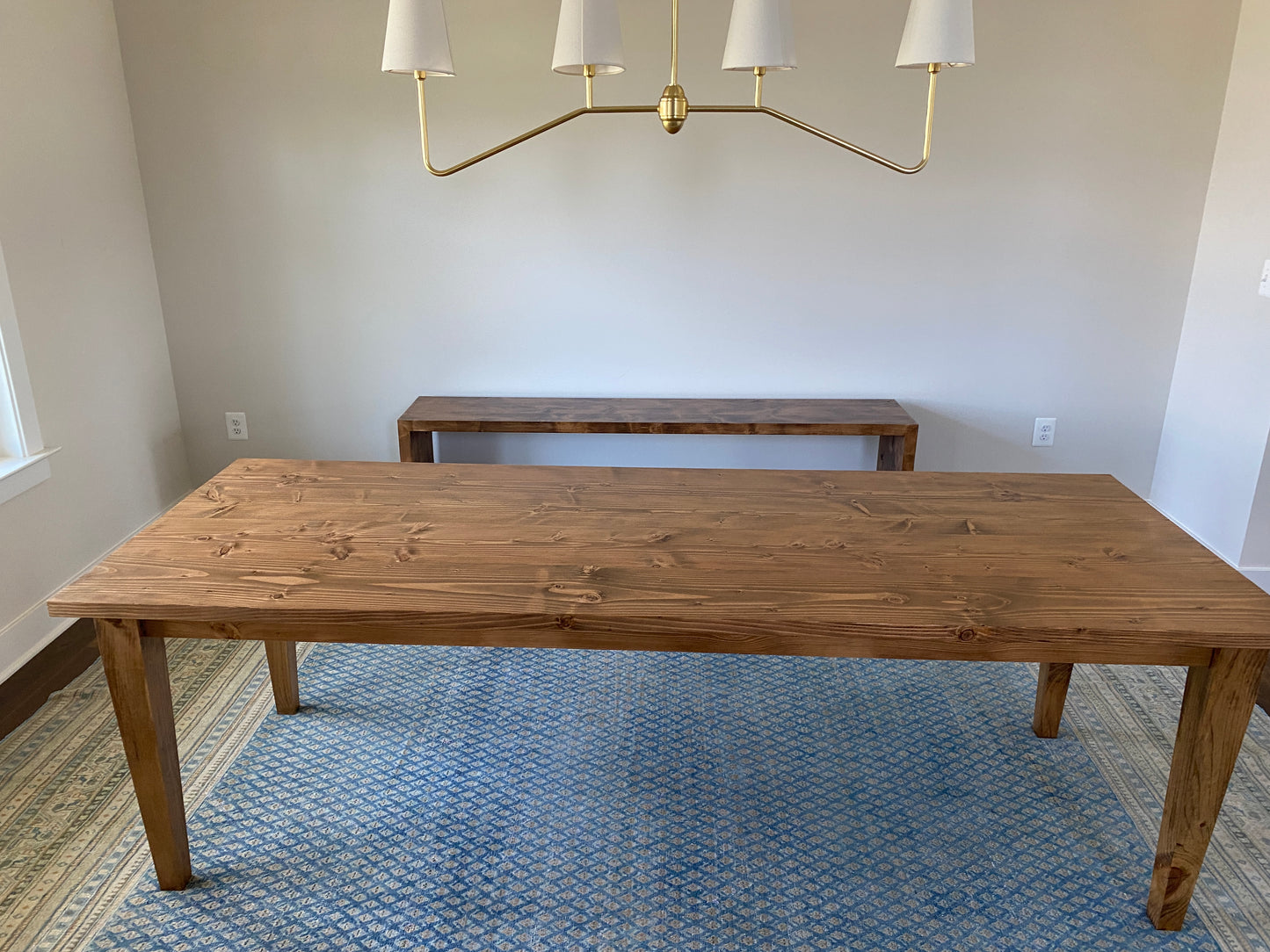 Tapered Leg Table {Soft Wood}